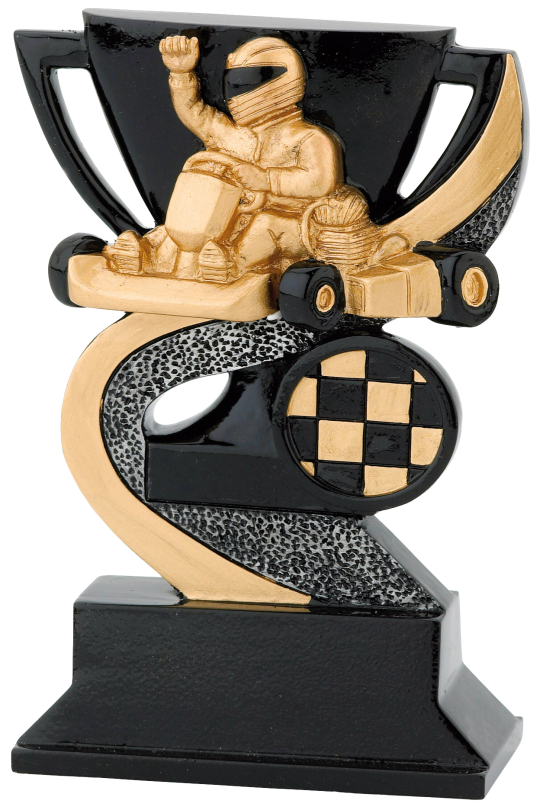 STATUETKA ODLEWANA GOKART 1, 2, 3 MIEJSCE FG301-FG303
