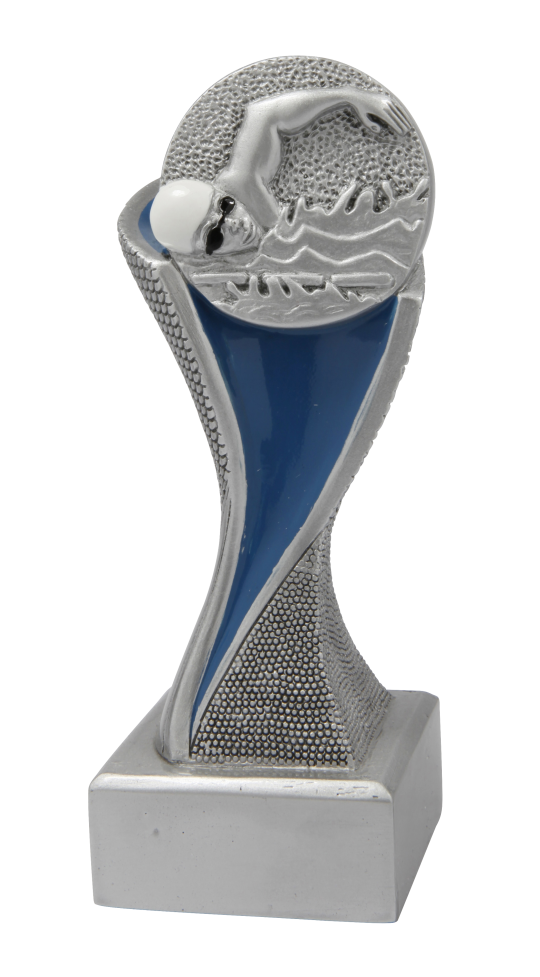 STATUETKA ODLEWANA PŁYWANIE 1, 2, 3 MIEJSCE FG4045 - obrazek 2