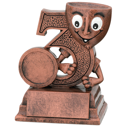 OKOLICZNOŚCIOWA STATUETKA ODLEWANA 1, 2, 3 MIEJSCE FG731-FG733 - obrazek 3