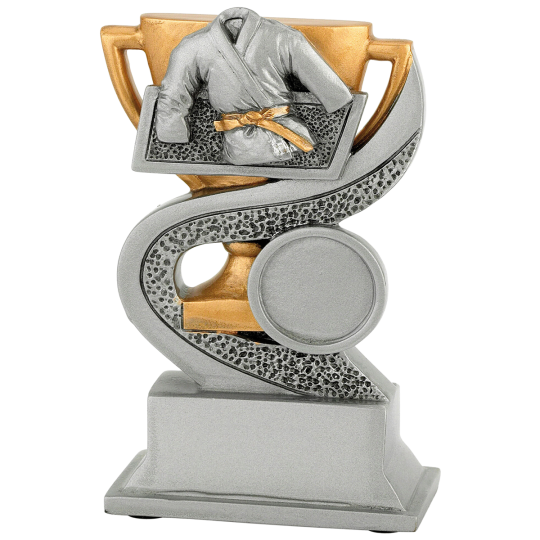 OKOLICZNOŚCIOWA STATUETKA ODLEWANA KARATE FG910