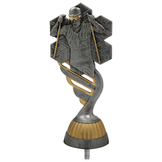 FIGURKA PLASTIKOWA 2D NARCIARSTWO P425 - obrazek 2