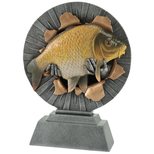 STATUETKA ODLEWANA WĘDKARSTWO RE.076