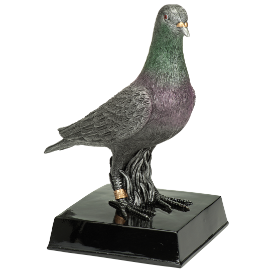 STATUETKA ODLEWANA GOŁĘBIARSTWO RE.111