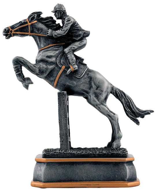 STATUETKA ODLEWANA JEŹDZIECTWO RE.121