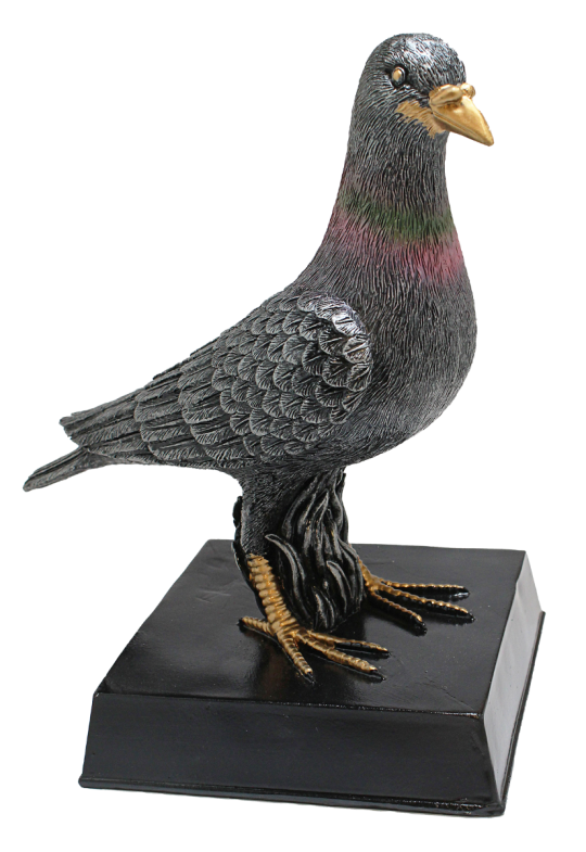 STATUETKA ODLEWANA GOŁĘBIARSTWO RE.111 - obrazek 2